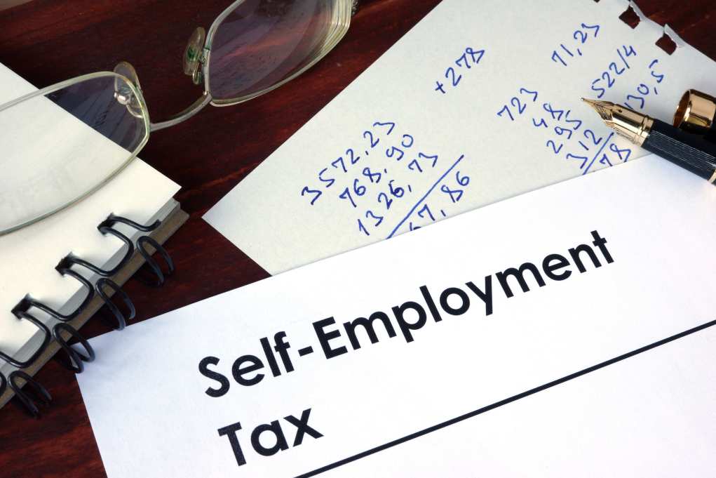 How much self-employment income is taxable